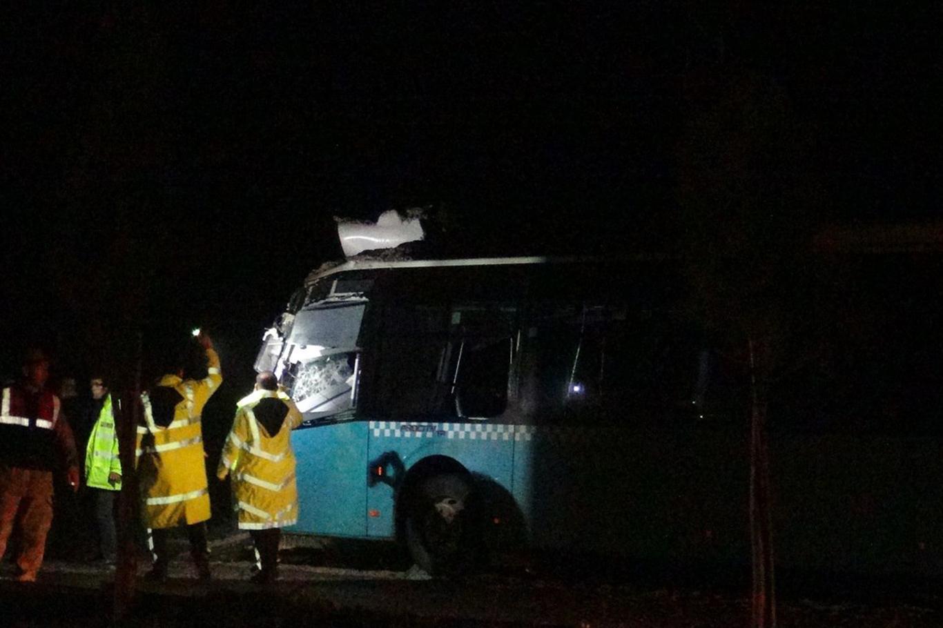 Kazaya neden olan otobüs şoförü tutuklandı
